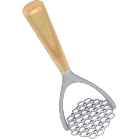Crusher made of aluminum alloy with wooden handle, multi-function banana puree pump, mud pressure, matkross matlagningsverktyg barnkross-max (1/5)