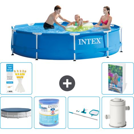 Frame Pool Rund - 305x76 cm - 7-teilig S130