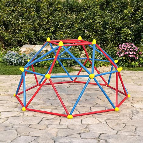 Dôme d'escalade pour enfants structure en métal 183 cm (1/5)