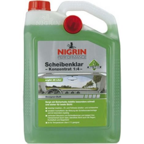 Limpiacristales nigrin performance concentrado 5 litros vertedor