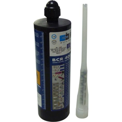 Moncoffrage – Cartouche de scellement chimique 400 ml – Résine non nocive pour béton humide – Lot de 2 cartouches – Température d'utilisation -40°C à +50°C (1/3)
