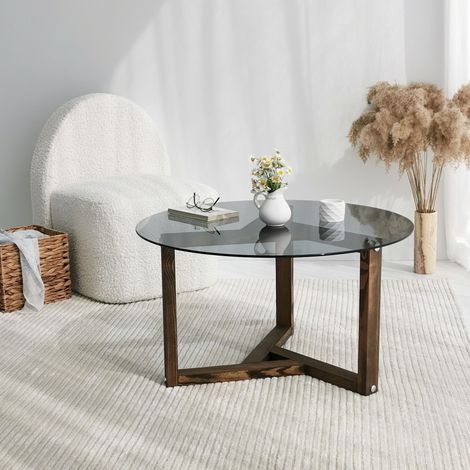 Tables basses Decortie MICROFUME Marron (1/5)