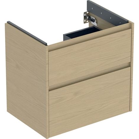 Geberit Renova Plan Unterschrank für Waschtisch, mit zwei