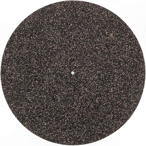 Tapis en liège 4mm pour platine vinyle - Antistatique, amortissant les chocs, antidérapant, surface résistante pour tourne-disques LP (1/5)