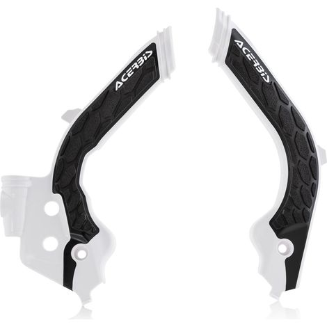 ACERBIS X-GRIP PARATELAIO HUSQVARNA FC / TC '19-'22, FE / TE '20-'23, GAS GAS EC / EC-F / MC / MC-F '21-'23 COLORE BIANCO / NERO