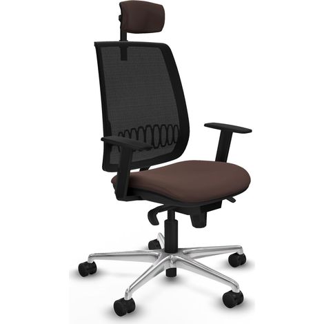 Bürostuhl piqueras y crespo Alares dunkelbraun Kunstleder (1/2)