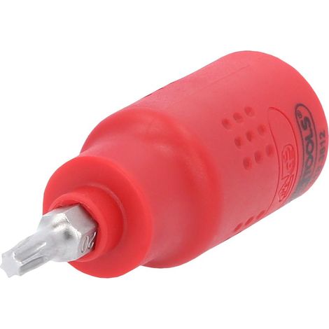 KS TOOLS Douille porte-embout Torx isolée 3/8', T20, 60 mm ( 118.3812 ) (1/3)