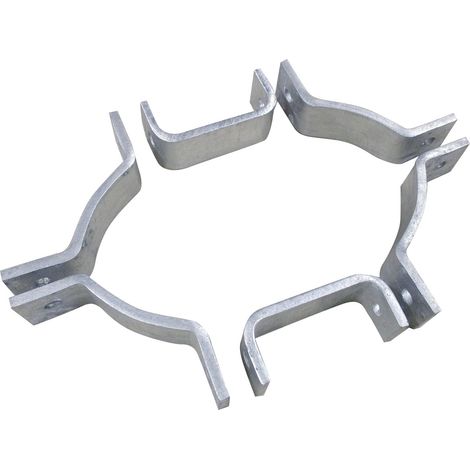 Collier universel pour poteaux jumelés 6810900 MICHAUD BR074 (1/3)