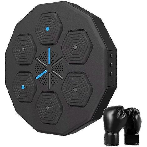 Machine de boxe électronique pour la maison avec support mural, gants et coussins d'entraînement Focus pour boxeurs (1/3)