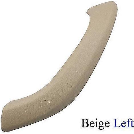 Garniture de poignée de porte intérieure couleur fibre de carbone améliorée pour BMW X1 X2 F48 F49 F39 2016-2020 - Poignées de porte intérieures - Beige gauche (1/4)