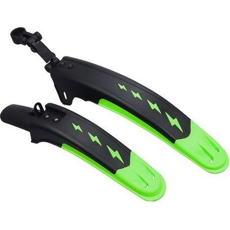 Lot de 2 garde-boues universels pour VTT et vélo de route, fixation rapide, compatibles avec les vélos de 24 à 29 pouces. (1/5)