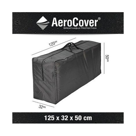 Atmungsaktive Tragetasche für Auflagen 125x32xH50 cm