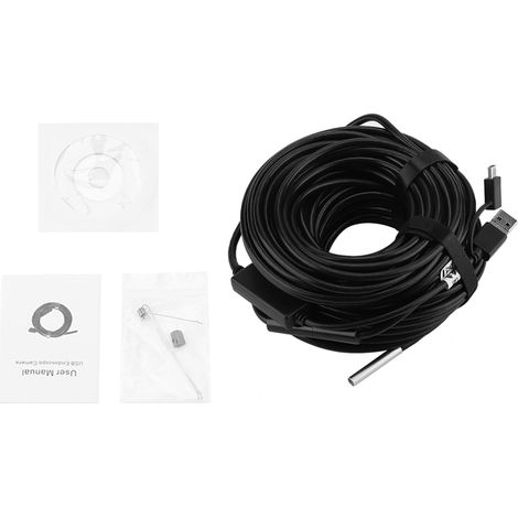 USB-Endoskopkamera wasserdicht 720P, 5,5mm Sonde, 2m Kabel (1/5)