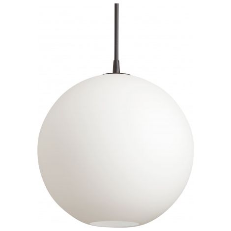 Belid Capo - Suspension à 1 ampoule Globe, structure noire, E27 (1/2)