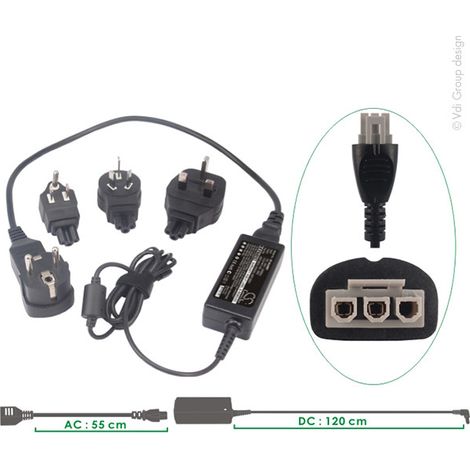 NX - Alimentation pour imprimante HP (0957-2242,0957-2289...) prises EU, UK, USA