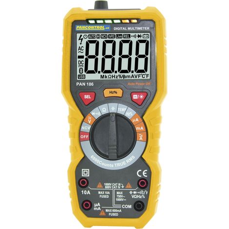 Multimètre True-RMS PANCONTROL PAN 186 (1/4)