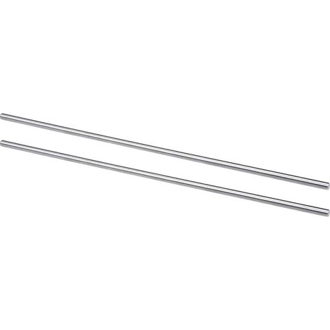 Rond Acier Tige 4mm HSS Outil de Tournage Barre 200mm Long pour Arbre Engranage Perceuse Tour Aléseuse Tournant Miniature Essieu Cylindrique épingle 2pcs (1/4)