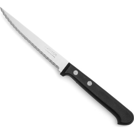 Messerrücken Arcos aus Tisch 803000 Monoblock aus einem Stück Edelstahl  und Klinge von 11 cm im Karton (1/5)