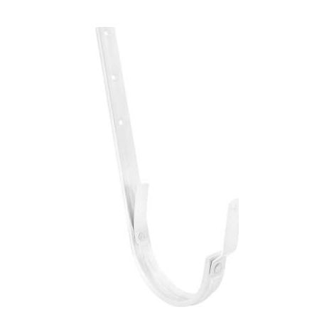 GRÖMO ALUSTAR Rinnenhaken Weiß 280 / 28x7, SX (glatt), 83614 (1/2)