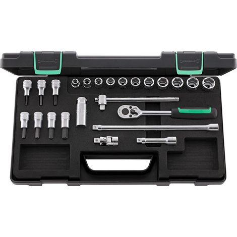 STAHLWILLE - Set di chiavi a bussola con attacco quadro da 3/8 (1/2)