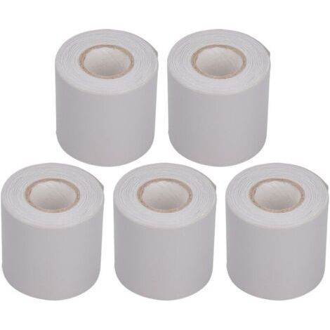 PA AIPERQ Lot de 5 rubans d'étanchéité pour conduits de climatisation, tuyaux en cuivre, PVC, isolation pour climatiseur, ruban résistant à la traction, largeur 60 mm (1/4)
