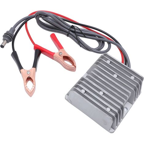 Convertisseur de puissance satellite 12 V/24 V vers 57 V 4,5 A IP68 étanche à la pluie, régulateur/convertisseur élévateur de tension pour satellite de 3e génération avec pince crocodile (1/5)