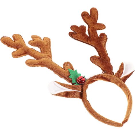 Coiffes de Noël Serre-tête bois de cerf pour décoration de Noël (1/5)