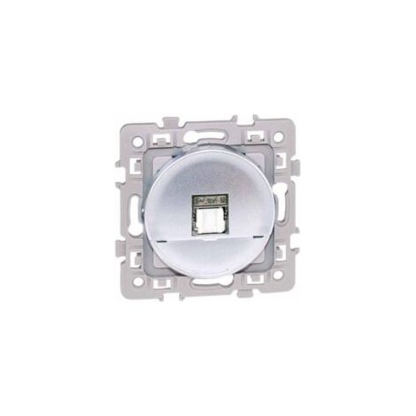 Prise RJ45 Cat6 grade 2 multimedia STP - SQUARE Couleur Silver (1/3)