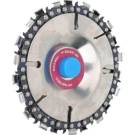 4-Zoll-Winkelschleifscheibe, rot, 22-Zahn-Schleifscheibe, Holzsäge (100 mm) (1/5)