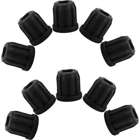 pour tiges de roulettes de chaises de bureau lot de 10 (1/5)