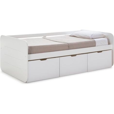 Cama juvenil Lille Blanco (ancho) x 70cm (alto) (1/5)