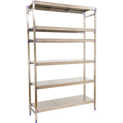 Simonrack SIMONINOX INITIALE 6SS scaffale inox 6 ripiani