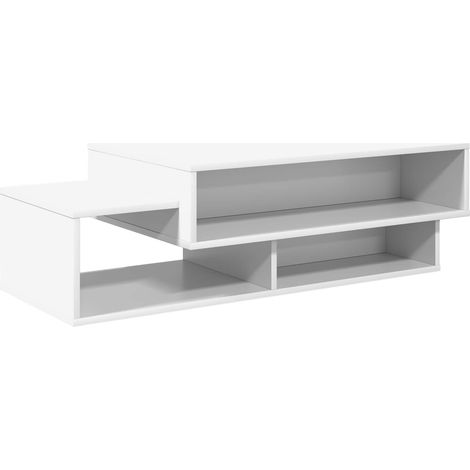 Maison Exclusive - Tavolino da salotto Bianco 105 x 50 x 32,5 cm Legno multistrato