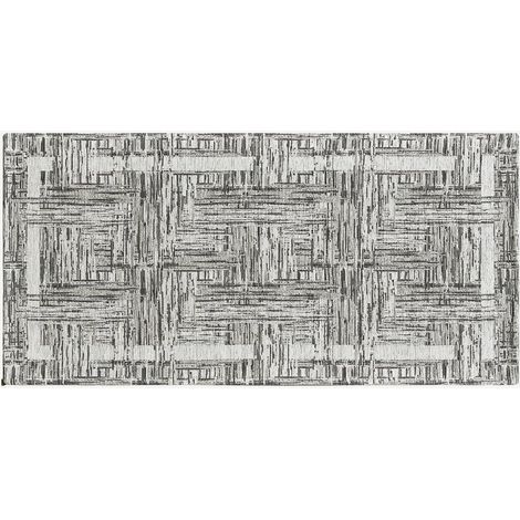 Tappeto passatoia lavabile antiscivolo Bangkok Grey