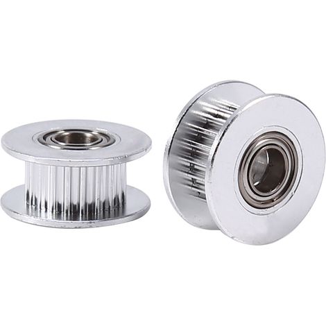 galets tendeurs de courroie de distribution en aluminium avec roulements, diamètre intérieur 5 mm, pour imprimantes 3D (1/5)