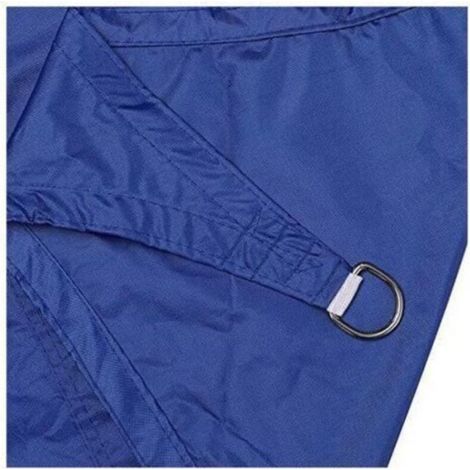 Voile D Ombrage Triangulaire - Polyethylene Haute Densite 185 G M2 - Protection UV 98 - Pour Terrasse Jardin Pelouse - 1 Unite (1/3)