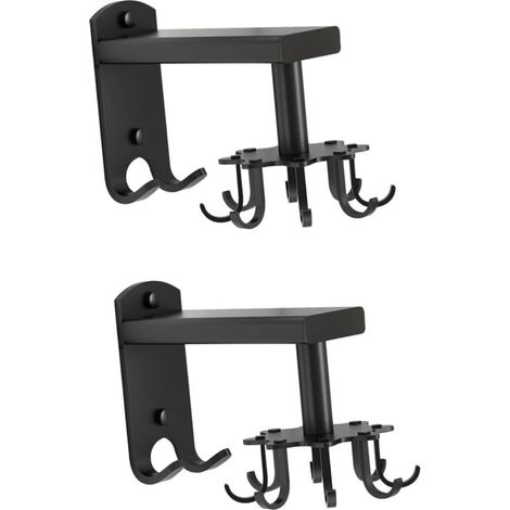 2 Ensembles crochet pivotant de cuisine crochets muraux pour accrocher pas de crochets muraux à clous crochet de levage drop shot cintre portique vetement support mural (1/5)