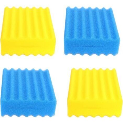 CBF-200T CBF-350 CBF-350B CBF-350C CBF-550, lot d'éponges filtrantes de Rechange compatibles avec Filtre de Bassin, Filtre de Bassin, éponge de Filtre de Bassin, Filtre CBF, (1/4)