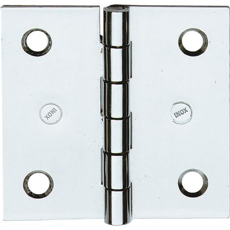 1BL CERNIERA IN ACCIAIO INOX ART.850IN mm. 40 x 30 - pz. 2