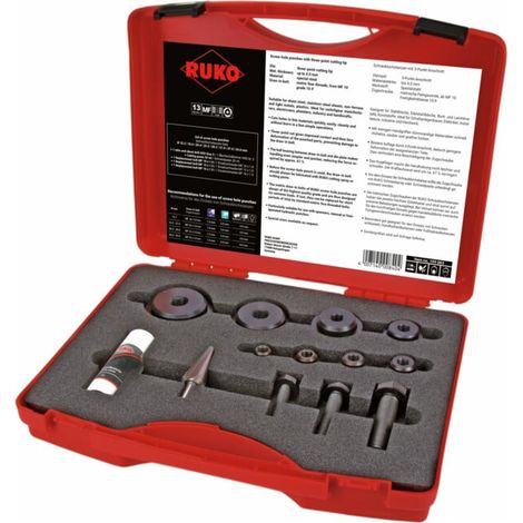 Ruko Jeux 2 d'emporte-pièce à vis en coffret plastique (1/5)