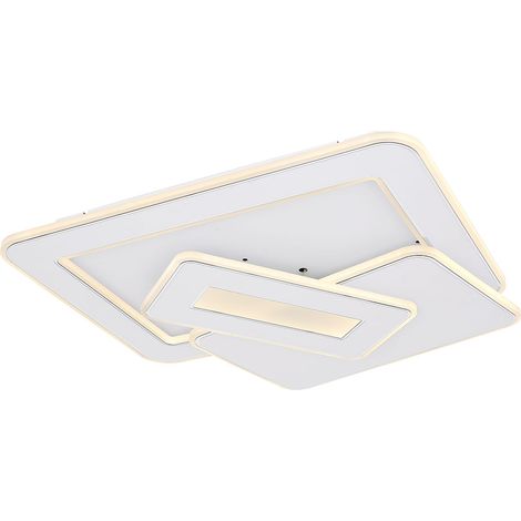 Globo - deckenleuchte - Kique - weiß - metall - LED - 48548SH