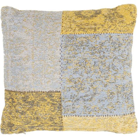 Cuscino Jacquard Gold 150 in cotone stile patchwork (1/3)
