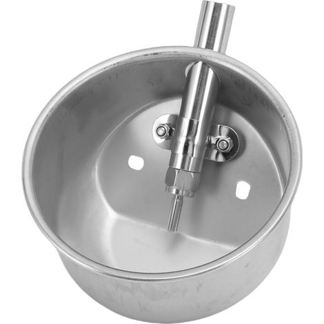 Abreuvoir automatique abreuvement gamelle d'eau pour cochon ferme en acier inoxydable automatique rond renforcé stable (1/5)