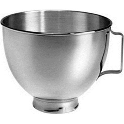 KitchenAid Cuenco de acero inoxidable pulido 4,3 litros plata