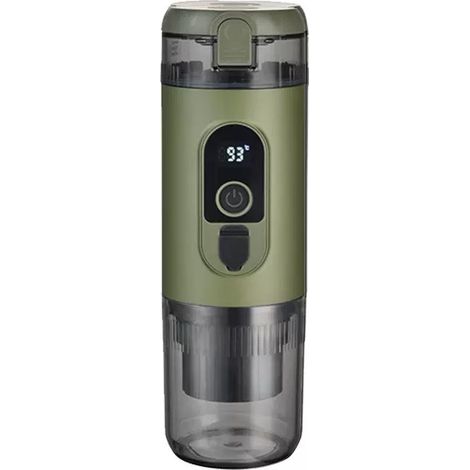 Machine à café portable avec chauffage sans fil, 20 bars, machine à expresso à capsules électrique pour l'extérieur, les voyages et la maison