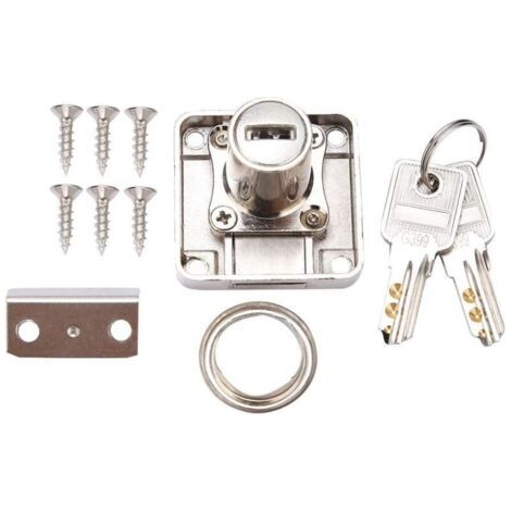 Serrure de meubles réutilisable durable pour le bureau domestique de tiroir de vitrine (138-22) (1/5)
