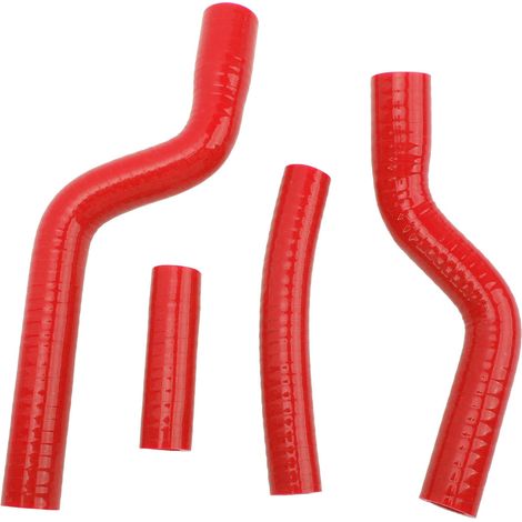Tuyau silicone radiateur résistant haute température, étanchéité fiable, anti-usure pour YZF250 2007-2009, rouge (1/5)