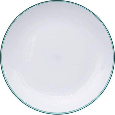 assiette "square" bleu marine 25cm (1/2)