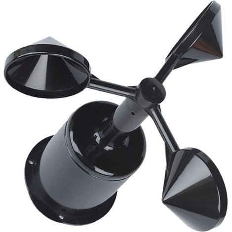 Anémomètre Abs avec Indicateur De Direction Vent Boîtier Et Compact pour Mesure Précise Vitesse Vent pour Applications Agricoles Et Météorologiques (1/5)