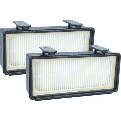 vhbw 2x filtro sostituisce Kärcher 2.889-424.0, 28894240 per aspirapolvere - filtro HEPA nero / bianco (1/5)